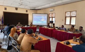 Bawaslu Kota Tegal Hadiri Rapat Persiapan Estafet Tunas Kelapa Tahun 2026
