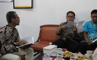 Ketua Bawaslu Kota Tegal Tegaskan Core Business Bawaslu dalam Rapat Koordinasi Perkembangan DPTb